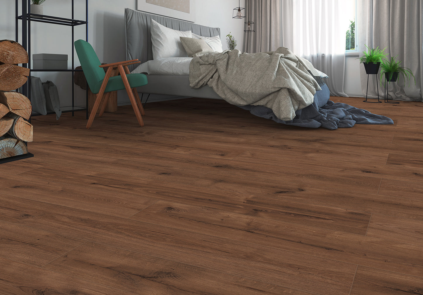 Douwes Dekker - Laminate - Elegant - 05065 - Elegant Spacious Plank Basil