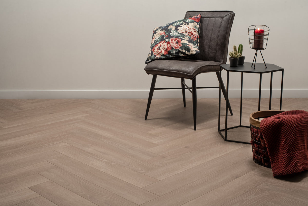 Floer - Laminate - Herringbone - FLR-1601 - Cream Oak