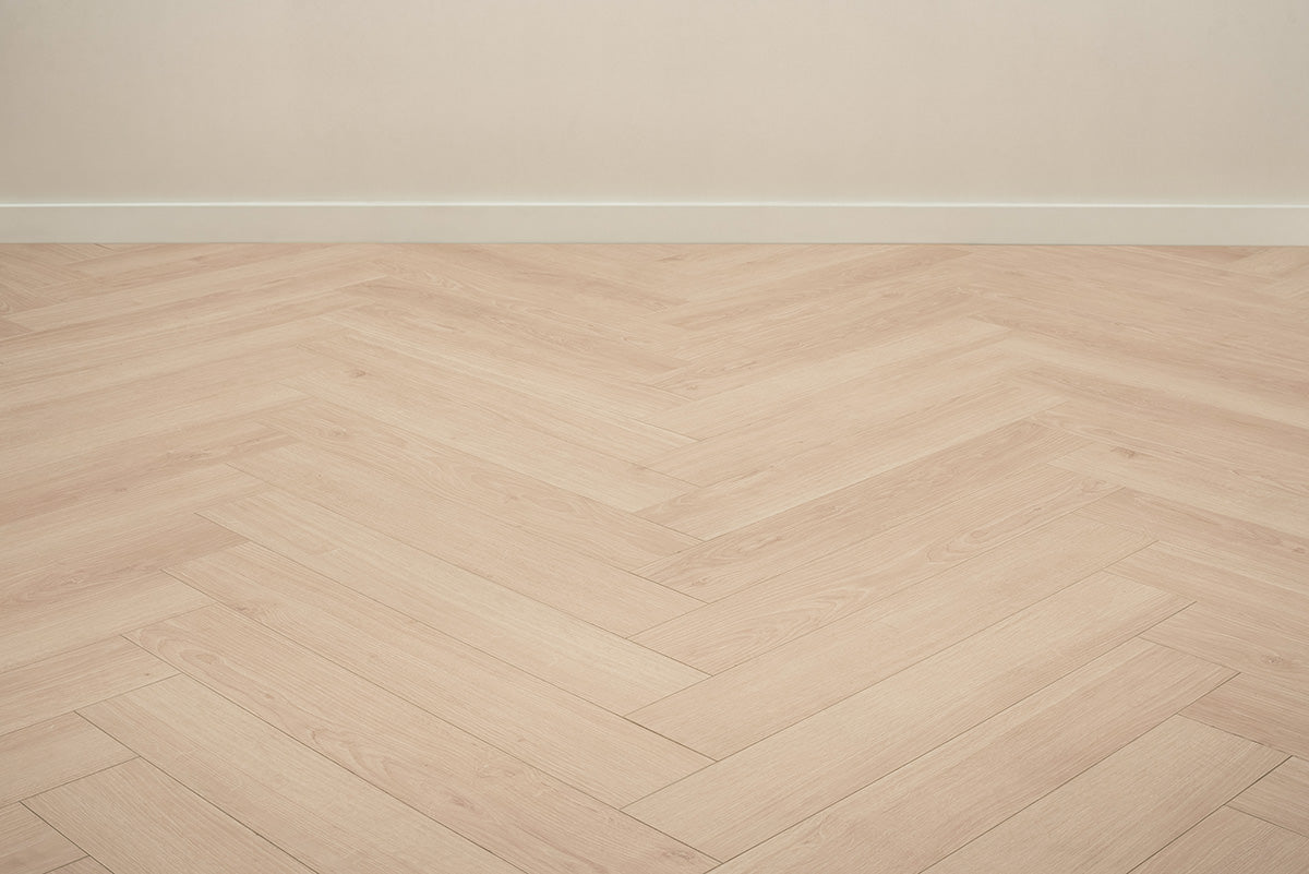 Floer - Laminate - Herringbone - FLR-1601 - Cream Oak