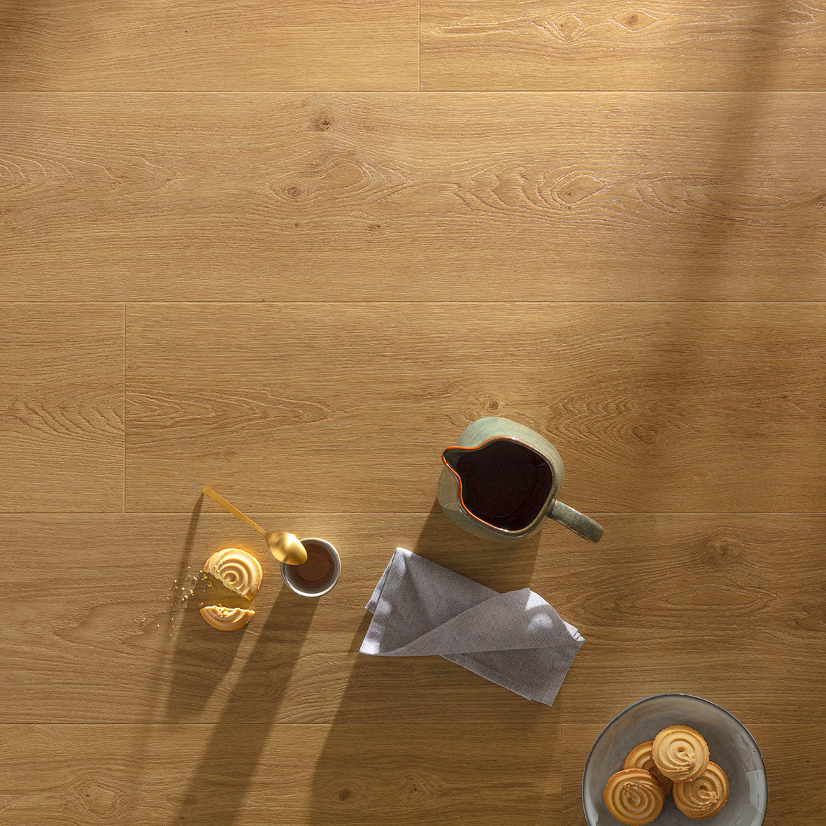 Floorify - Mint Long Plank - F026 - Gingerbread - Click