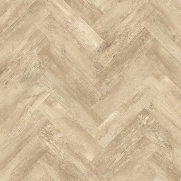 Moduleo - Roots 55 Herringbone - 54225 - Country Oak - Visgraat - Dryback